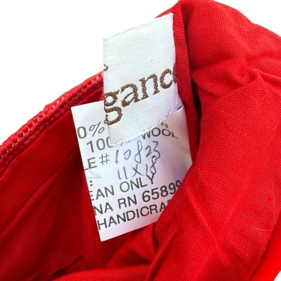 VTG Needlepoint Stocking Christmas Santa Clause St Nick Imperial Elegance Peking - Picture 5 of 10